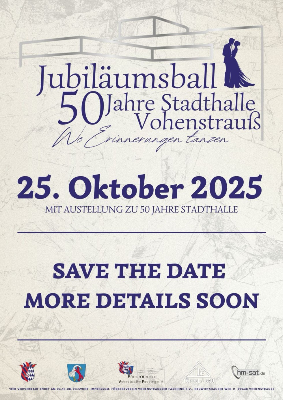Jubiläumsball 50 Jahre Stadthalle
