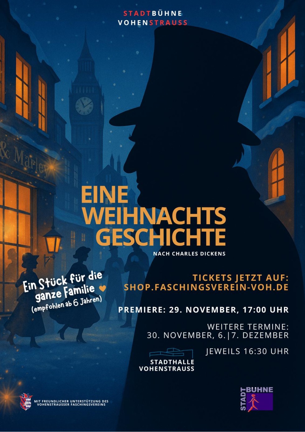 Scrooge - Eine Weihnachtsgeschichte (29.11.2025)